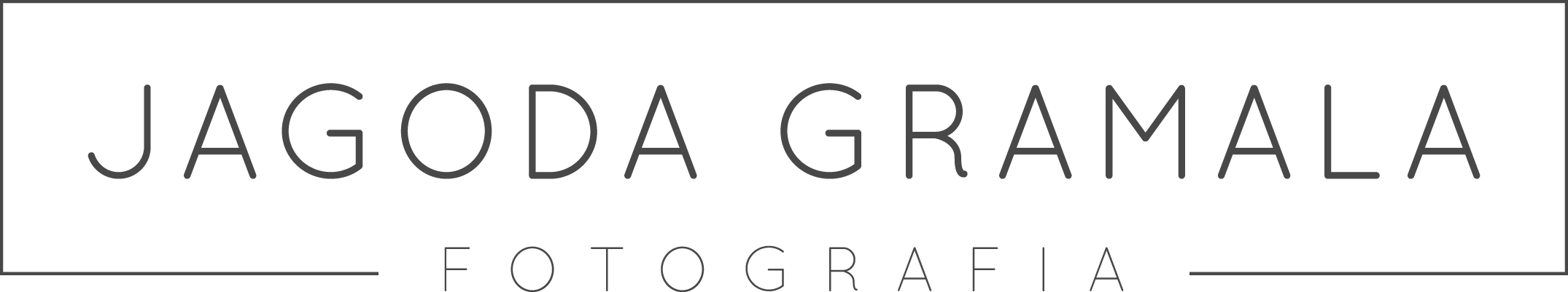 jagoda Gramala fotografia logo